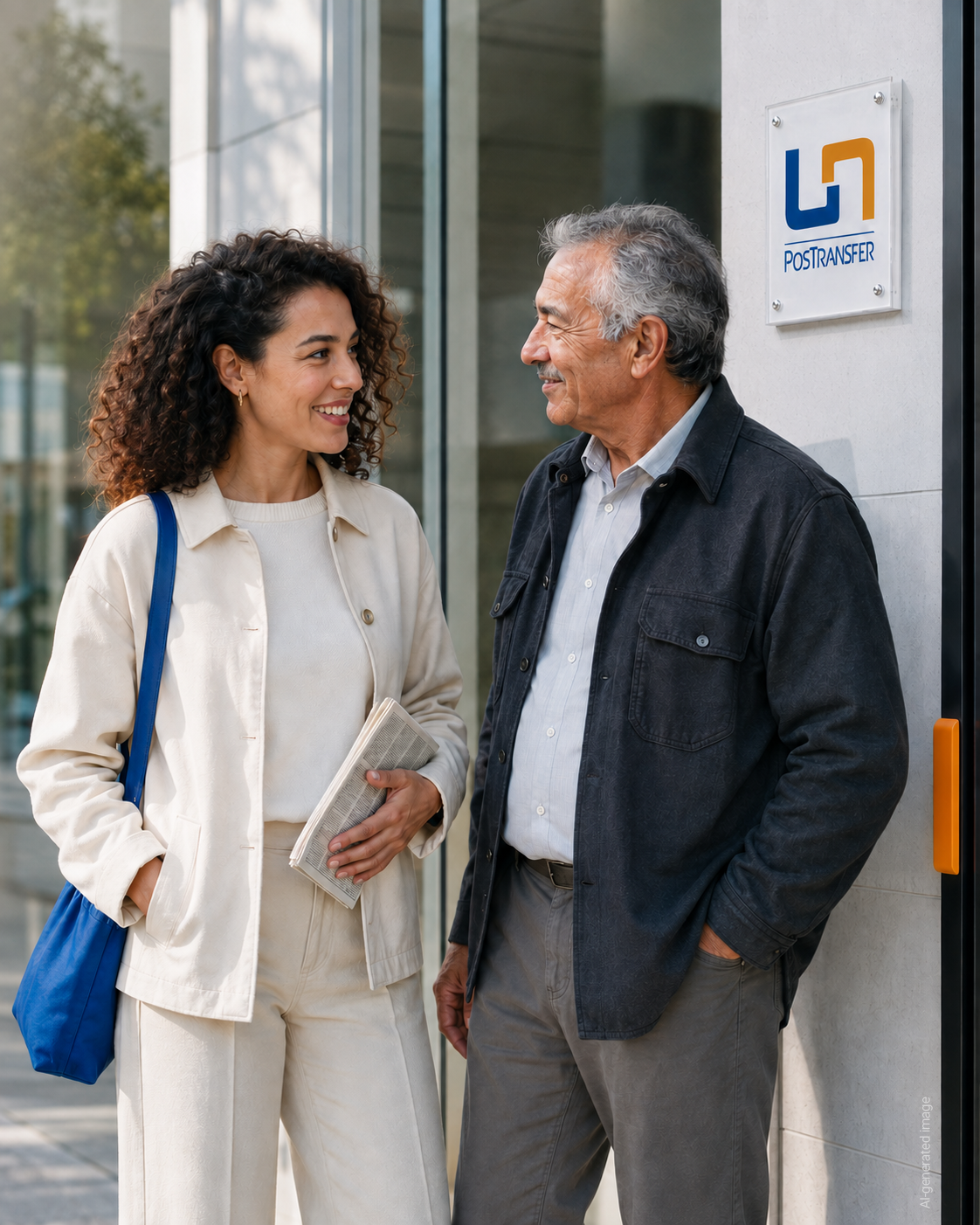 Customers using trusted postal services
