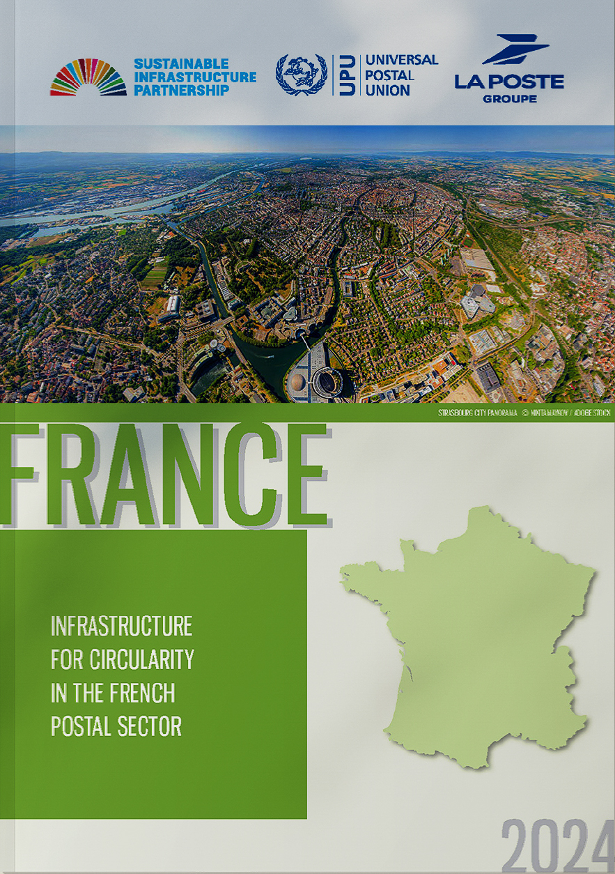 Infrastructure circulaire du secteur postal français (en anglais)