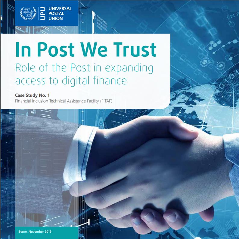 Nous avons confiance en la poste - Rôle des postes dans l'extension de l'accès aux services financiers numériques