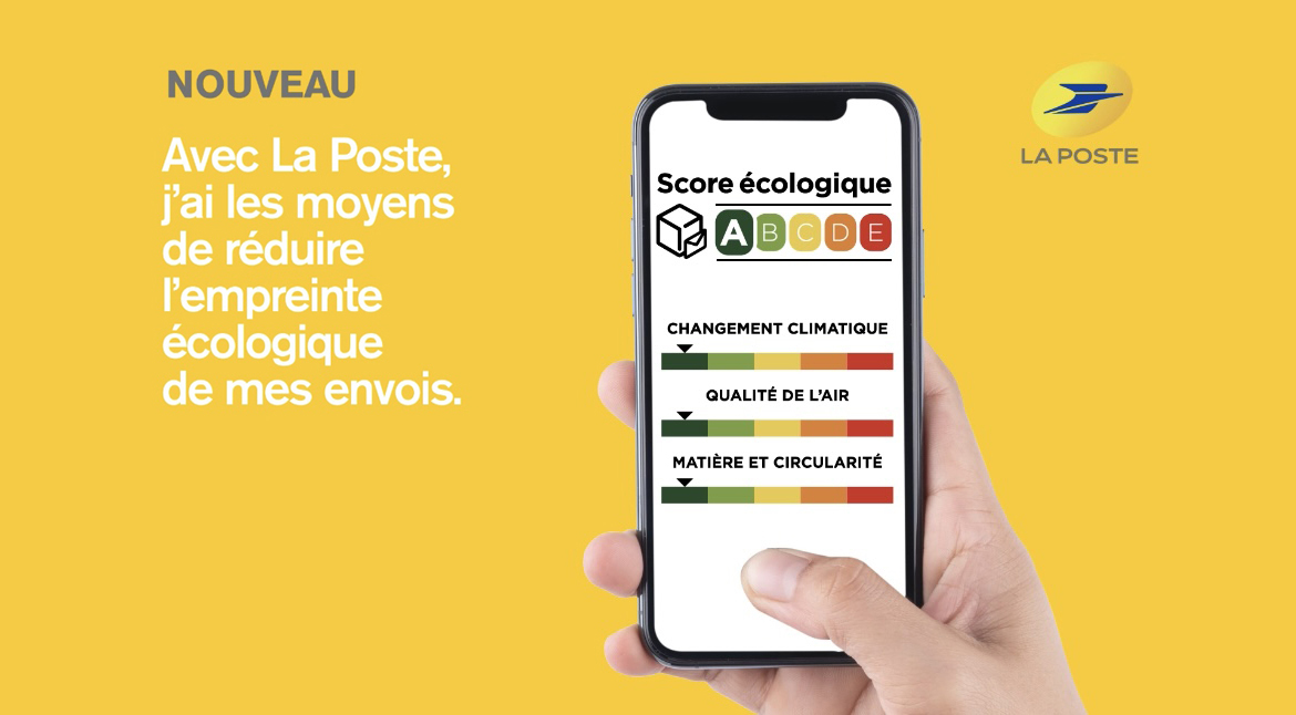 La Poste France makes responsible consumption easy with its new EcoScore