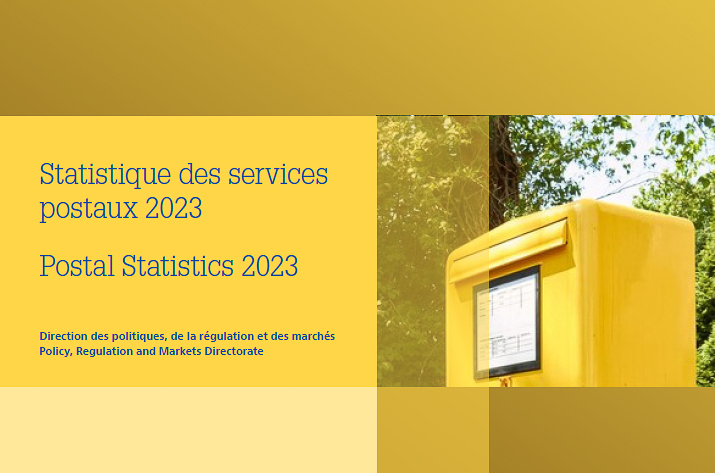 Statistique des services postaux 2023